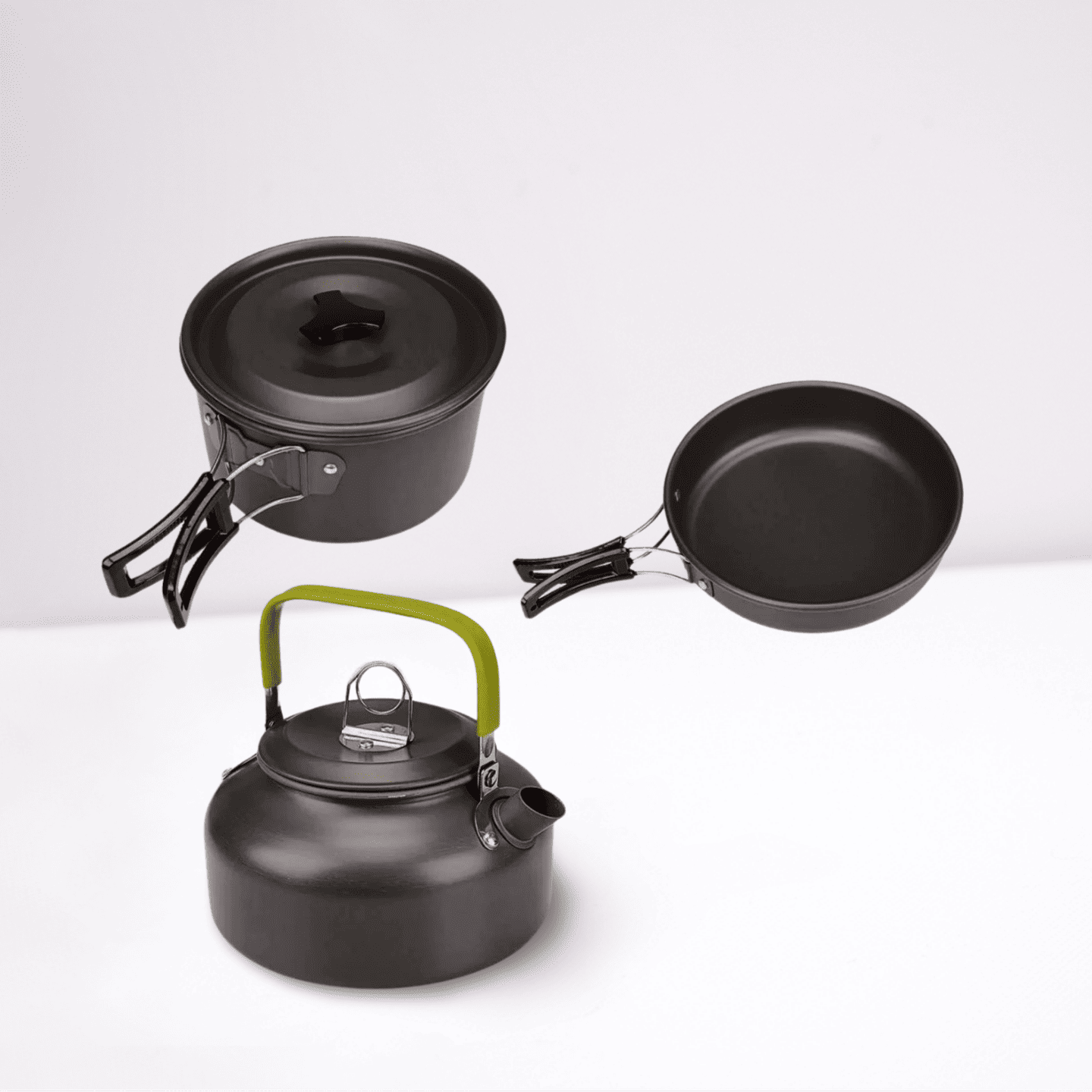 CoreForceLife™Camping Durable Aluminum pot 2-3 person set