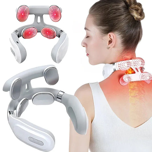 CoreForceLife ™ 4-Head Cervical Neck Massager