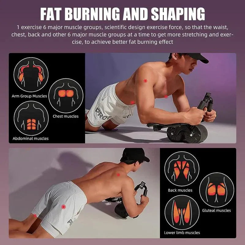 CoreForceLife™ Pro Ab Roller System