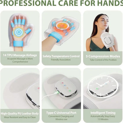 CoreForceLife™Hand Massager with Heat and Compression