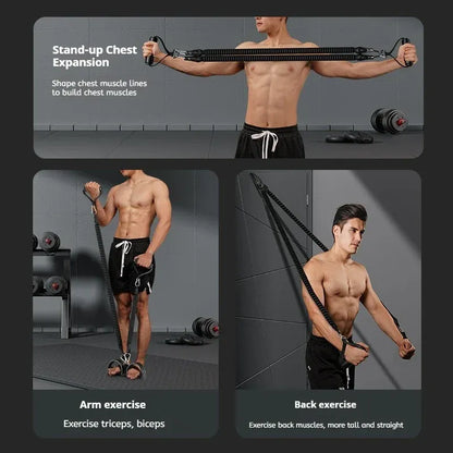 Multifunctional Pedal Resistance Band 