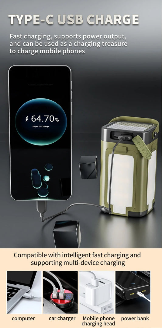 CoreForceLife™Portable Camping Light Solar